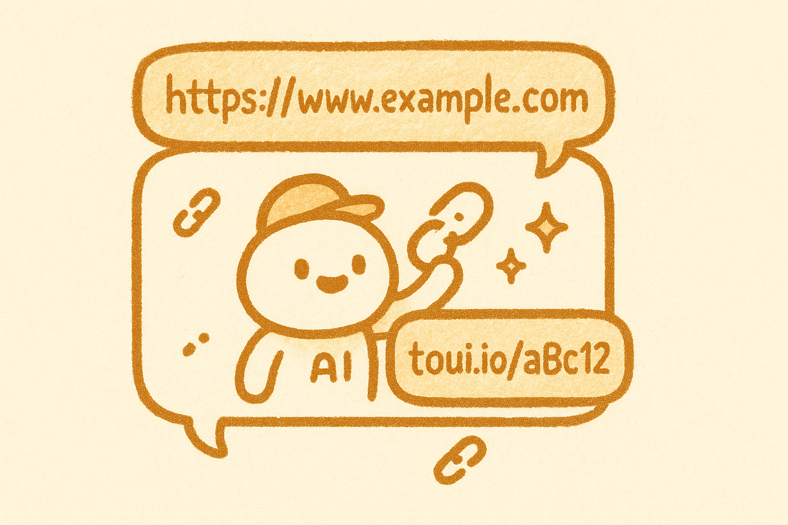 Shorten links without leaving Claude or ChatGPT — toui's MCP server